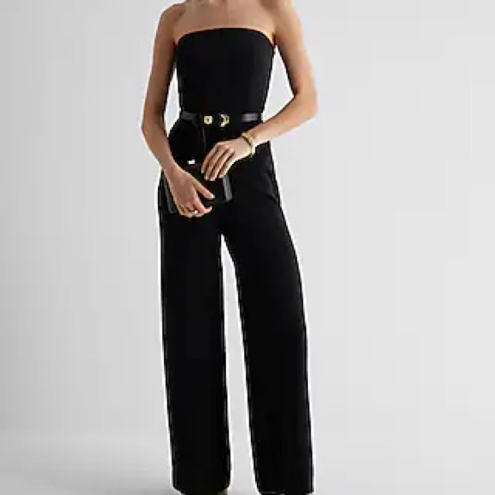 Express Black Wide Leg Jumpsuit - NWT size 2